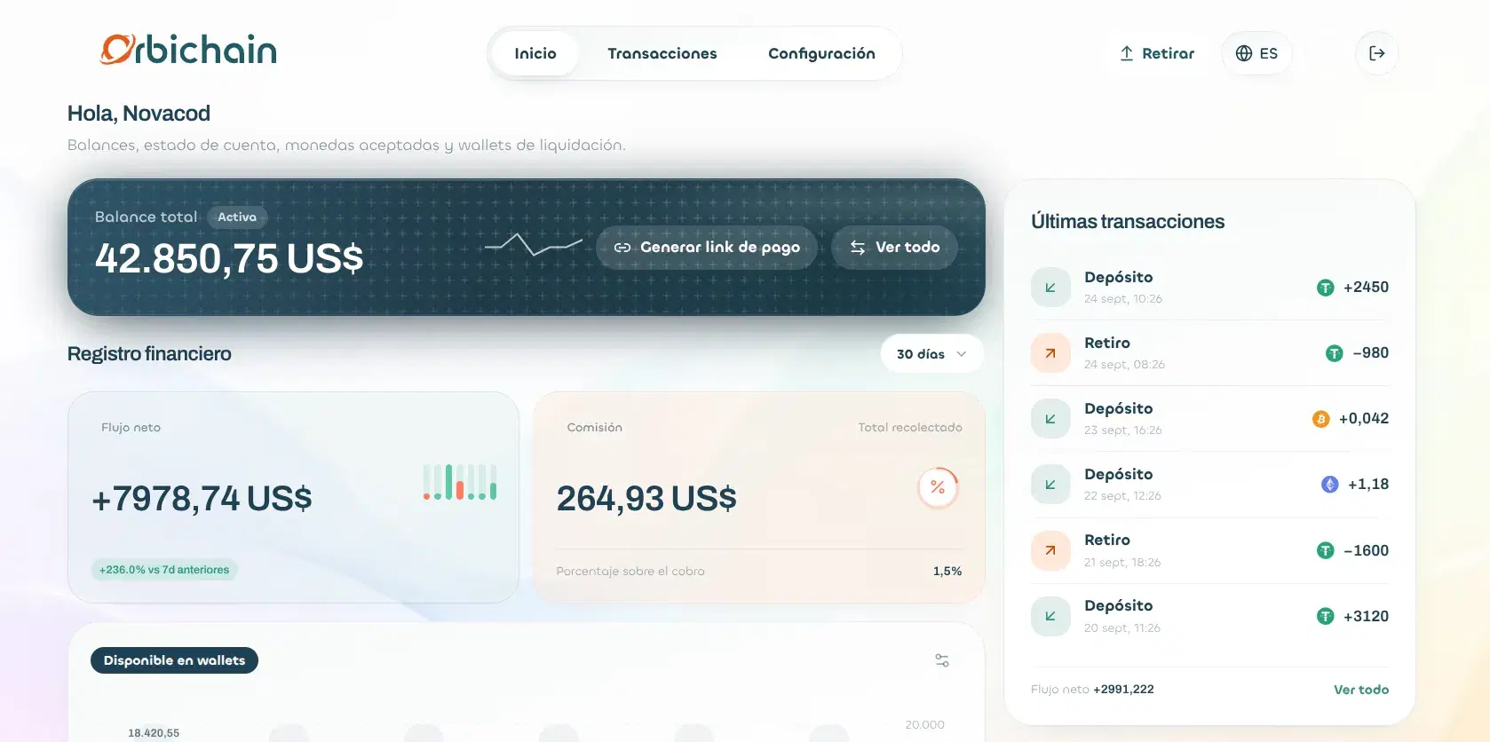 Activate OrbiPay